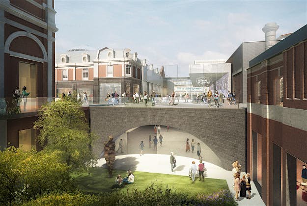 Travel News - Musea1 Architects view of how the new Museum of London will look when work is completed in 2022