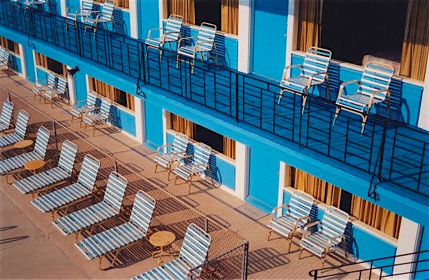 Travel News - Untitled (Toledo & Atlantic) Blue Marlin Motel: in the popular Jersey Shore resort.