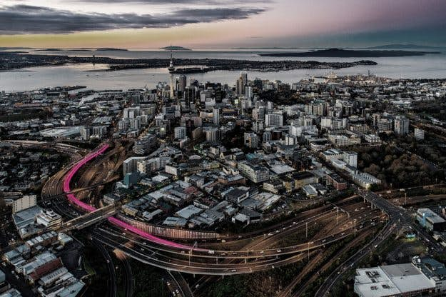 pink cycle trail