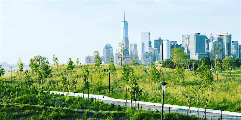 Travel News - newyork Governors Island in New York City.