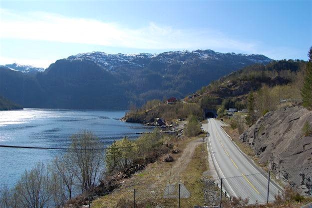 Travel News - 7563866284_a556500600_o A section of the E30 Coastal Route that stretches across seven Fjords.
