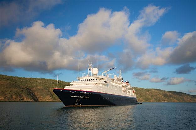 Travel News - EX2288 The Silver Discoverer cruise ship.