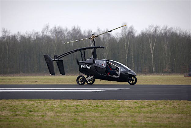 Travel News - Flying car 1 PAL-V ONE flying car.