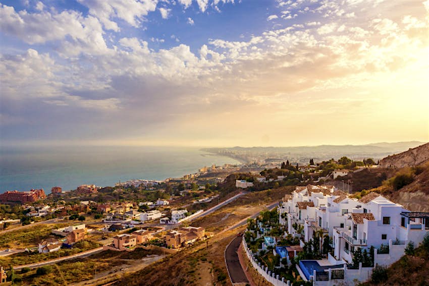 Travel News - Spanien, Andalusien, Málaga, Marbella, Marbella Panorama Costa del Sol sunshine in Spanien