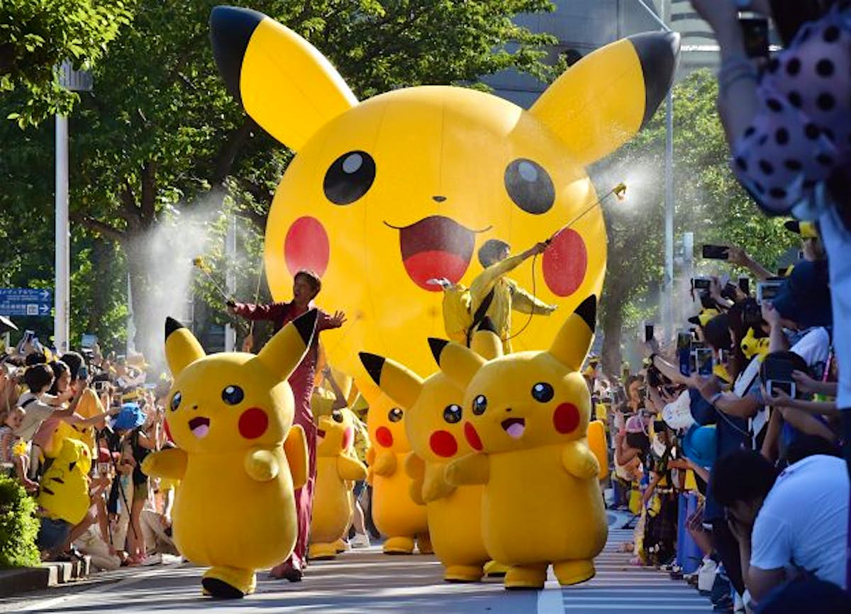 Passionate Pokémon Fans Party At Pikachu Parade In Yokohama