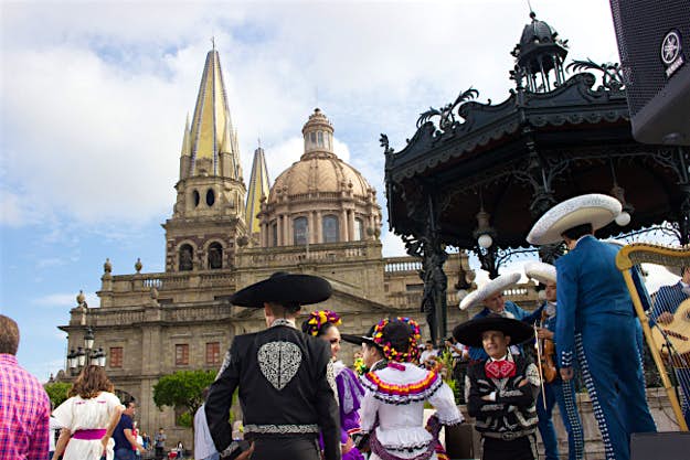 Travel News - IMG_1497 Mariachi music is played at the festival.