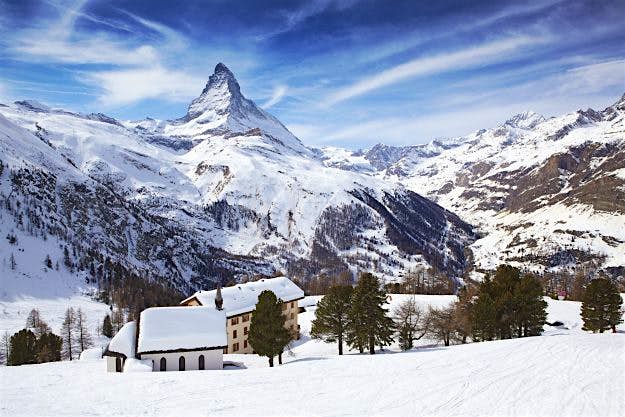 Travel News - The Alps The Matterhorn as viewed from Zermatt.