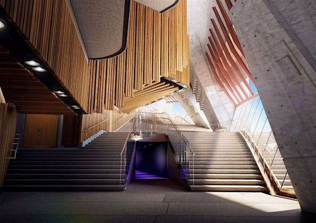 Travel News - Northern Foyer Passageway Plans for the Northern foyer passageway at Sydney Opera House.