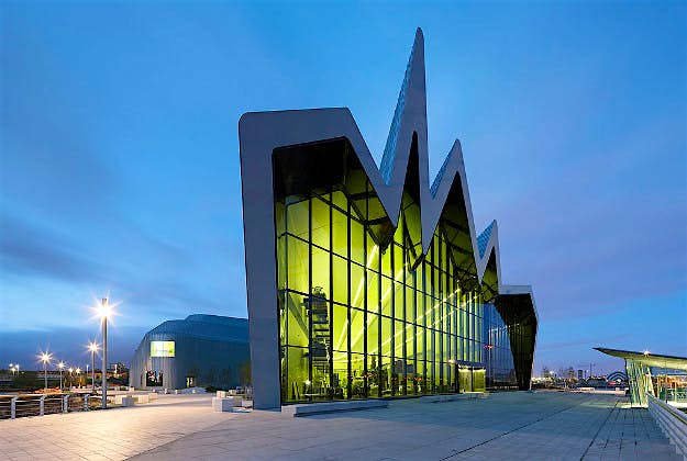 Travel News - Riverside Museum GettyImages-144835657 Riverside Museum Glasgow.