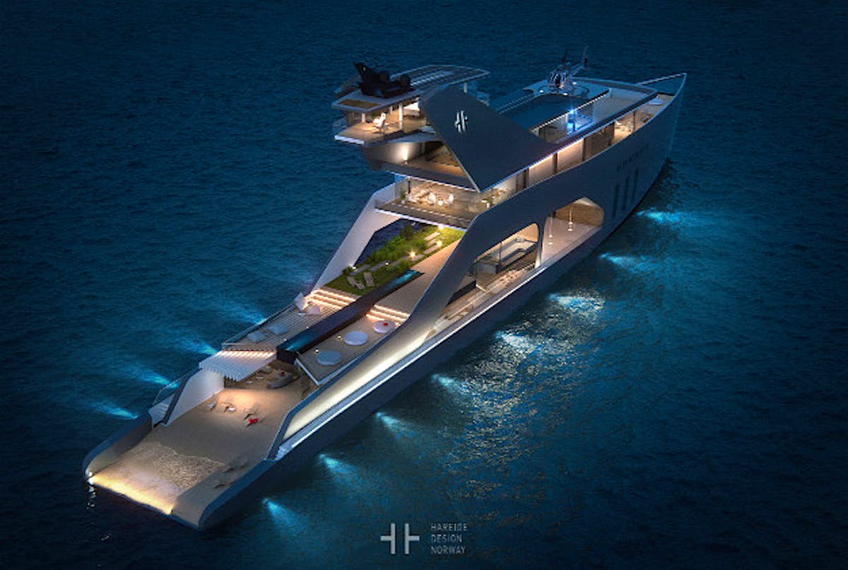 150 ft mega yachts