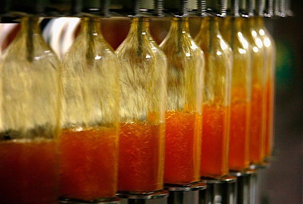 Travel News - Whisky GettyImages-80288939 Whisky production line in Glasgow. (Photo by Jeff J Mitchell/Getty Images)