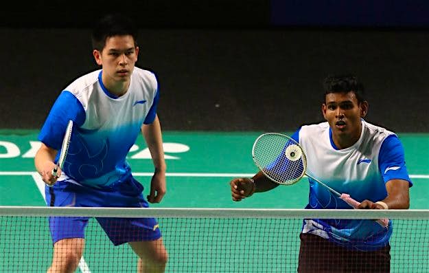 Travel News - Matthew Chau and Sawan Serasinghe were defeated in Rion: Image: Badminton World Federation