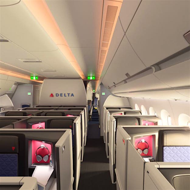 Travel News - download The new Delta One suite.