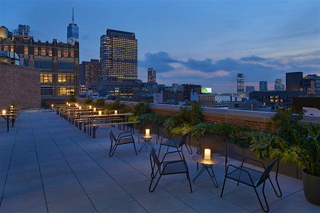 Travel News - Arlo rooftop The Arlo rooftop at night.