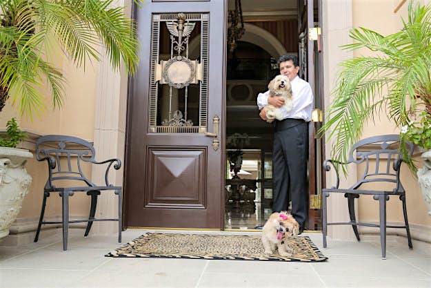 Travel News - cl1_6113-x2-butler-1 Marnie the dog stays an an incredible Beverly Hills home.