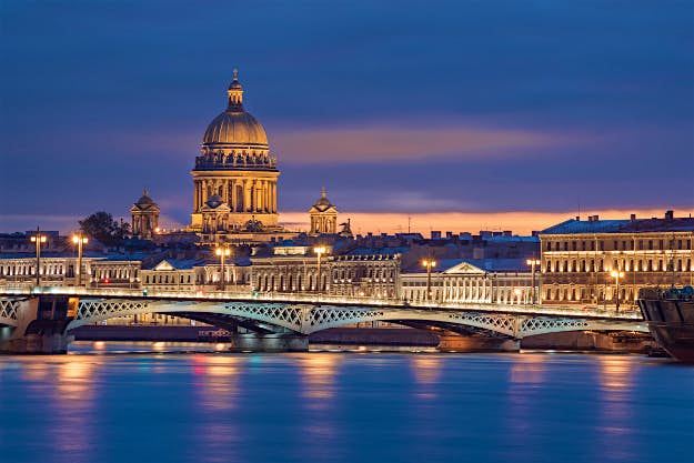 Travel News - GettyRF_503211188 Saint Isaac's Cathedral , St Petersburg.