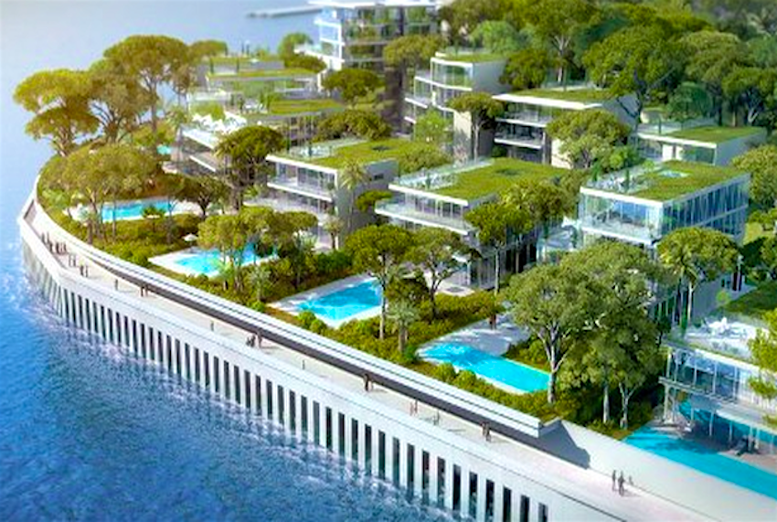 Travel News - MONC1 The tiny principality, known as a playground for the rich, has to reach out to the sea to make room for more apartments