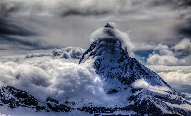 Travel News - Stephen Burt - Matterhorn banner cloud Matterhorn Banner Cloud.