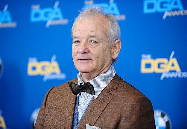 Travel News - 67th Annual Directors Guild Of America Awards - Arrivals LOS ANGELES, CA - FEBRUARY 07: Actor Bill Murray attends the 67th annual Directors Guild of America Awards at the Hyatt Regency Century Plaza on February 7, 2015 in Los Angeles, California. (Photo by Jason LaVeris/FilmMagic)