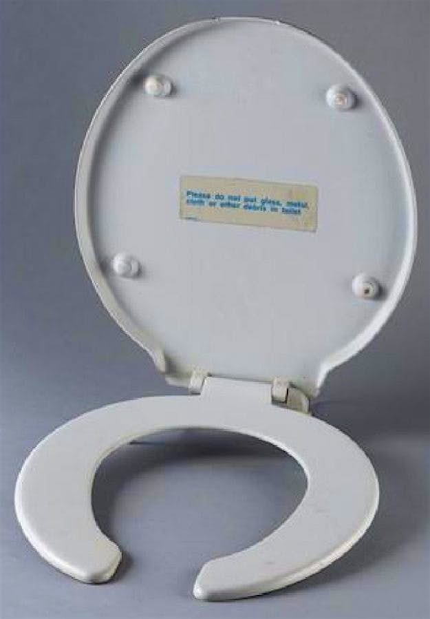 Travel News - concorde toilet seat A French auction house is offering people a chance to own a piece of Concorde. Image: Marc Labarbre