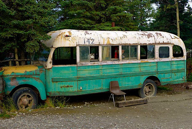 Travel News - into the wild Madeleine Deaton Replica of the school bus that Chris McCandless lived in, in the film Into the Wild.