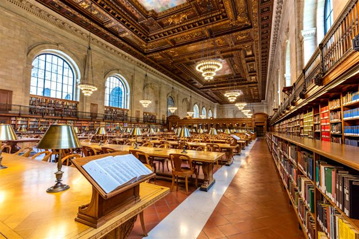 In Pictures The Historic Rose Reading Room At The New York