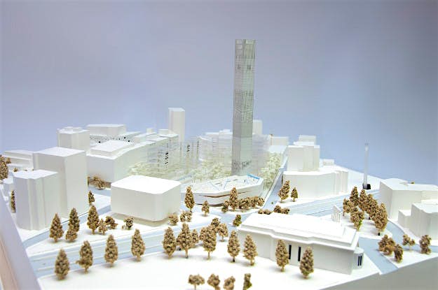 Travel News - architectural-model-of-the-beirut-museum-of-art_photograph-bema Architectural model of the museum.