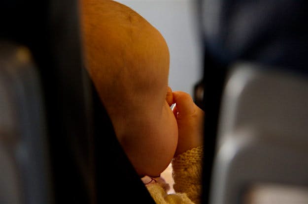 Travel News - babyplane Babies can be hard to occupy on a long journey.