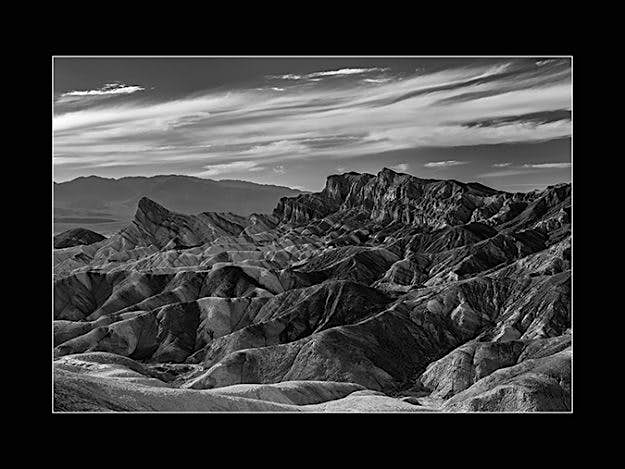 Travel News - 'Zabriskie Point - Manly Beacon Evening' Zabriskie Point, Death Valley National Park