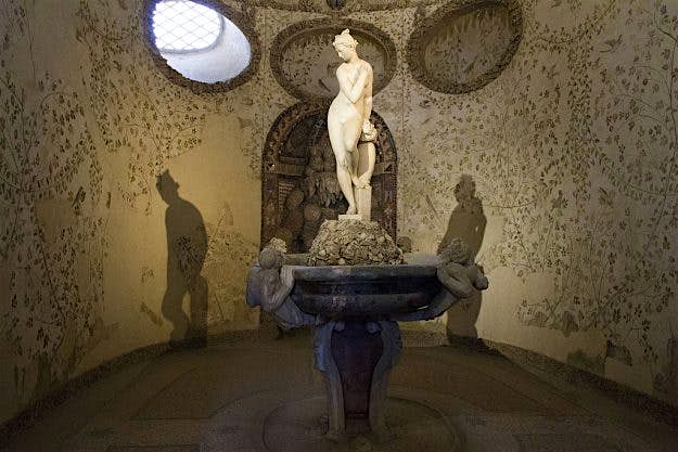 Travel News - ITALY-ARTS-LITERATURE-DAN BROWN-INFERNO-FLORENCE The grotto is an essential stop on your Inferno Florence tour.