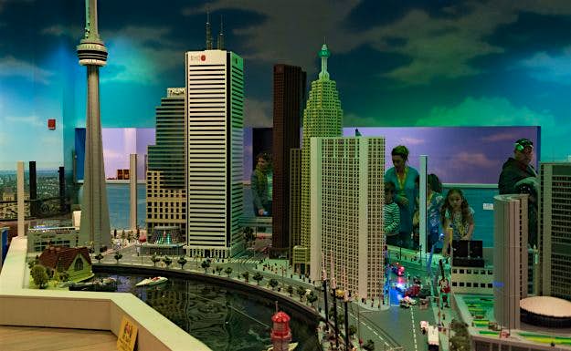 Travel News - Legoland Discovery Center: Toronto downtown built with lego Toronto downtown built with Lego blocks at Legoland Discovery Centre. Image: Roberto Machado Noa/LightRocket via Getty Images