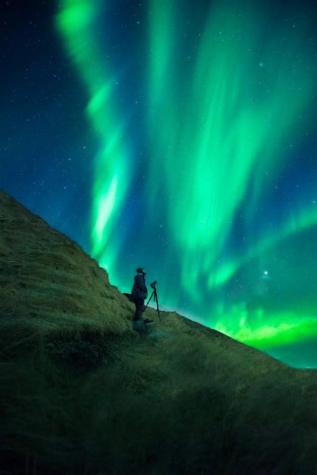 Travel News - people-in-nature_11 The Northern Lights seen from Iceland.