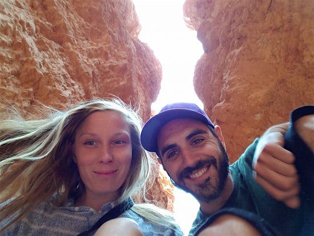 Travel News - us-at-bryce-canyon Greg Cayea and Heather Thompson have been on the road for over 100 days, over covering 30,000 miles.