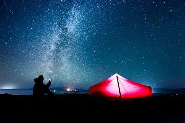 Travel News - Camping Under the Milky Way It's unlikely we're going to see the end of posting holiday snaps on social media.