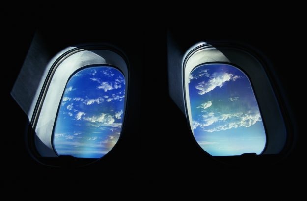 The relationship between seats and windows on an plane are not as imagined. 