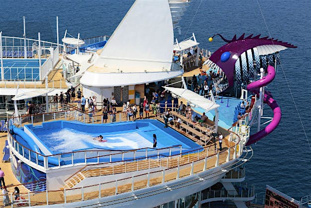 Travel News - 1466602198_HM-Aerials-June2016-148 Aerial image of the Harmony of the Seas.
