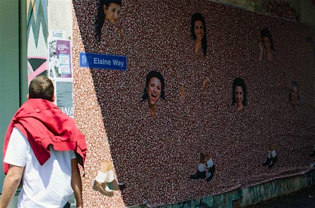 Travel News - dsc_5511-2 Two Seinfeld fans have taken a laneway in Fitzroy, Melbourne, and turned it into a tribute to character, Elaine Benes. Image: Karsten Jurkschat
