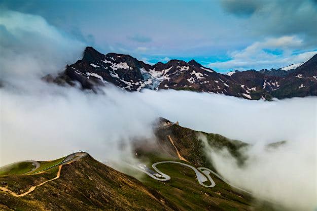 Travel News - _G165264 View from Edelweissspitze on Grossglockner High Alpine Road, which runs from Bruck, Salzburg, to Heiligenblut, Carinthia. Image: Mikołaj Gospodarek