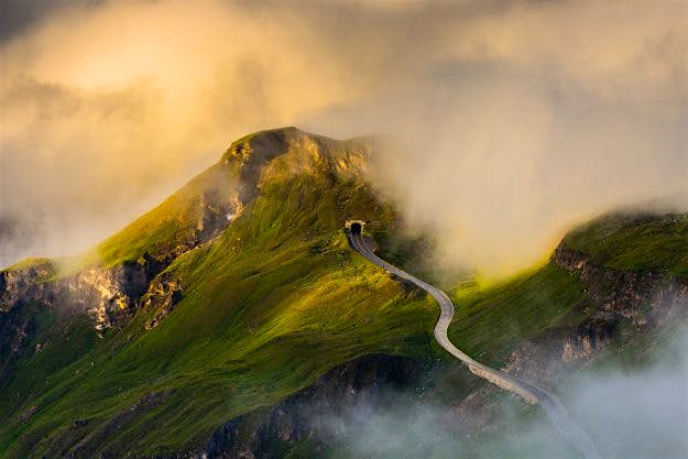 Travel News - _G165386 A view of Grossglockner High Alpine Road, which from Bruck, Salzburg, to Heiligenblut, Carinthia. Image: Mikołaj Gospodarek