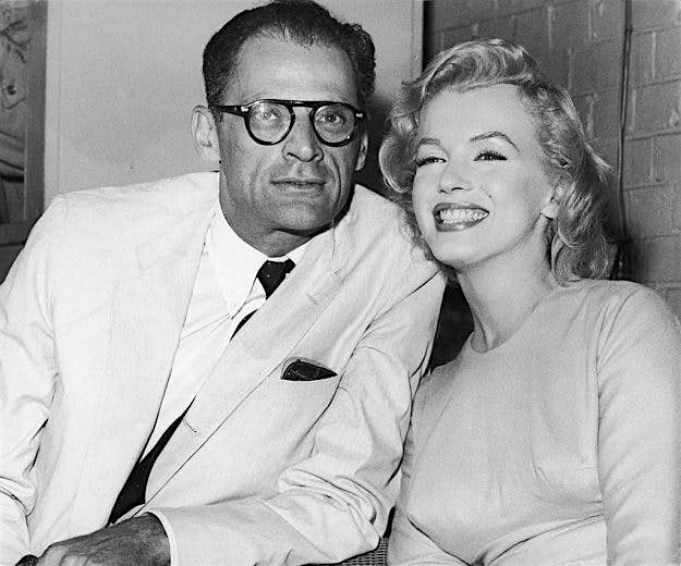 Travel News - Miller And Monroe Marilyn Monroe met her husband Arthur Miller at teh Hollywood Roosevelt. Image: Fox Photos/Hulton Archive/Getty Images