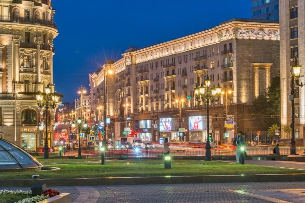 Among the plans for redevelopment is the city's main thoroughfare, Tverskaya.