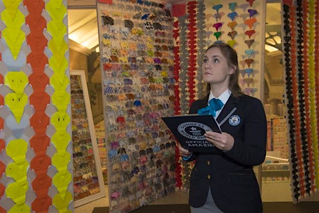 Travel News - _julie-larsen-maher_5380_elephant-origami-guinness-world-record_bz_11-17-16 origami zoo bronx 96 elephants