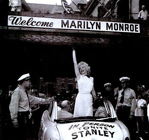 Travel News - Marilyn Marilyn Monroe arriving to stay at The Claridge Hotel in 1952. Image: Secret Escapes