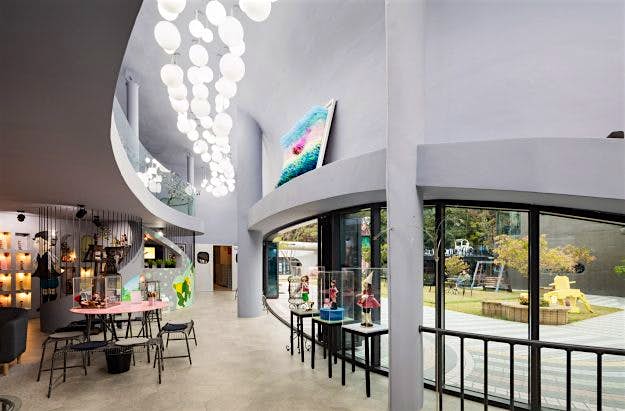 Travel News - namgoong-sun_arch-daily-ino-familia The whale which swallowed Pinocchio is inspiration for the interior of the space.