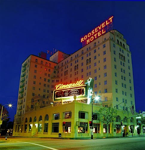 Travel News - roosevelt-new Marilyn Monroe and Arthur Miller are said to have met at the iconic Hollywood Roosevelt Hotel. Image: Secret Escapes