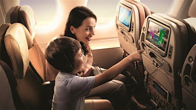 Travel News - singapore-economy Singapore Airlines won the award for best economy class 2017.