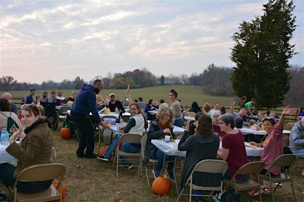 Travel News - turkey3 Guests were all asked to bring a vegan (no meat, dairy, or eggs) dinner or dessert item to serve 8.