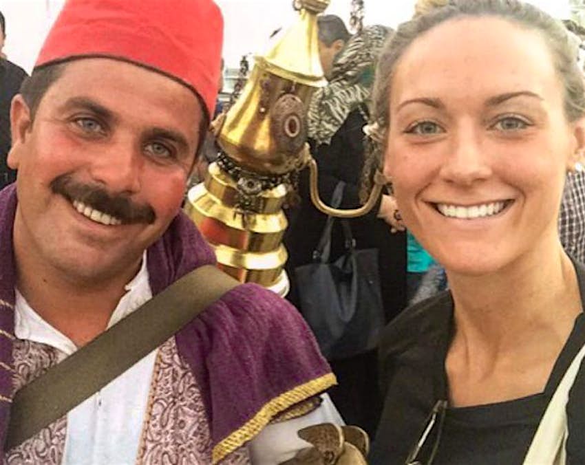 Travel News - Cassie De Pecol is hoping to become the fastest person to travel to all 196 countries on earth. Image: Expedition 196