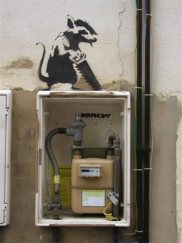 Travel News - OLYMPUS DIGITAL CAMERA Banksy Print Gallery