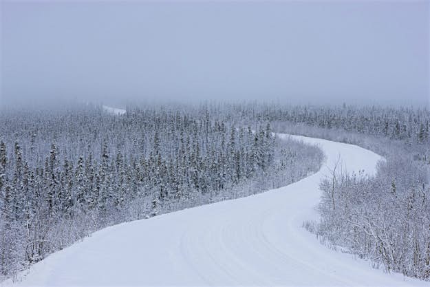 Travel News - gettyimages-603584076 Dempster Highway is the road to the Mackenzie Delta.